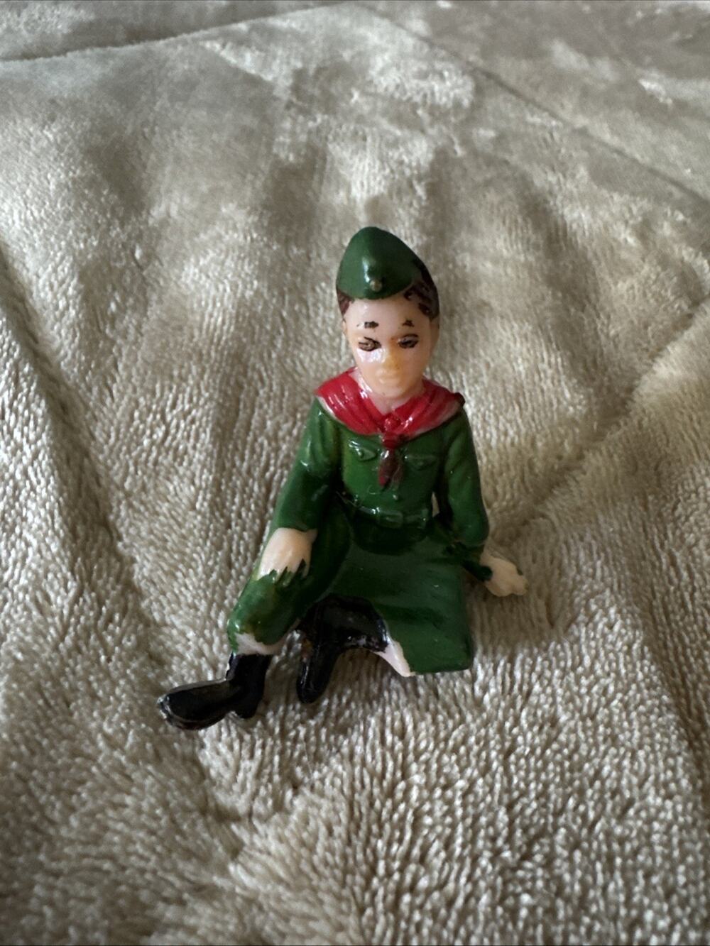 Vintage Mid Century Boy Scouts Cake Topper
